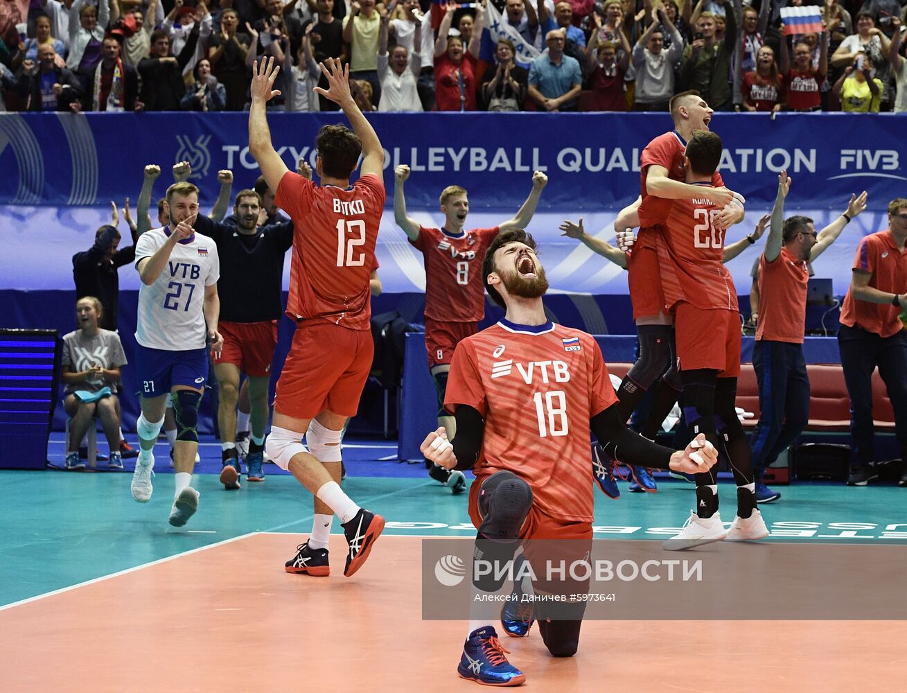 Волейбол. Мужчины. Олимпийский отбор. Матч Россия - Иран