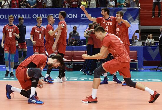 Волейбол. Мужчины. Олимпийский отбор. Матч Россия - Иран