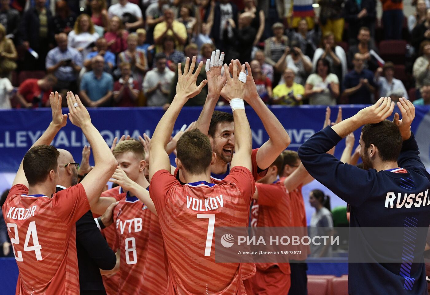 Волейбол. Мужчины. Олимпийский отбор. Матч Россия - Иран