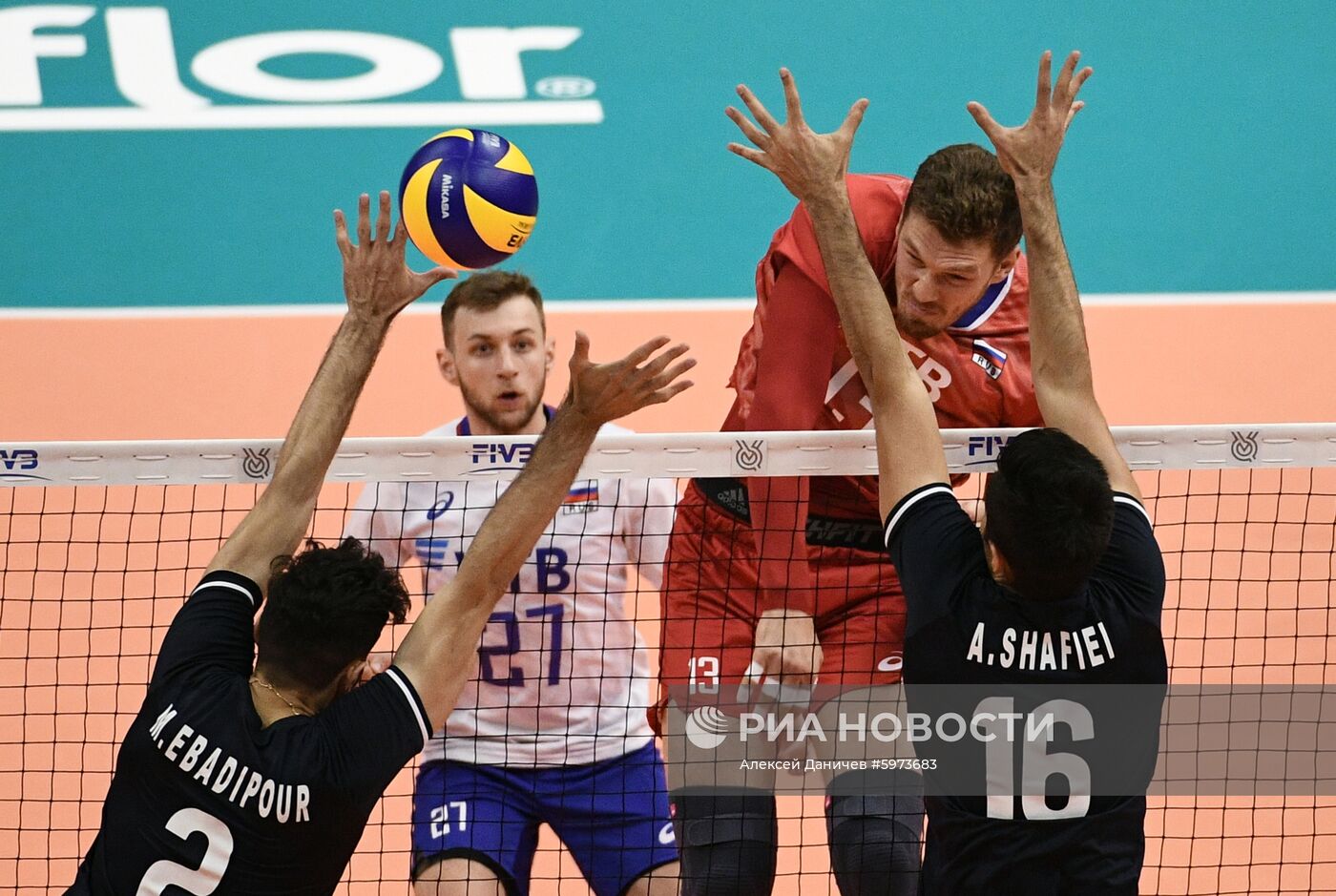 Волейбол. Мужчины. Олимпийский отбор. Матч Россия - Иран
