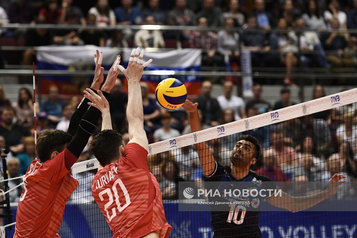 Волейбол. Мужчины. Олимпийский отбор. Матч Россия - Иран