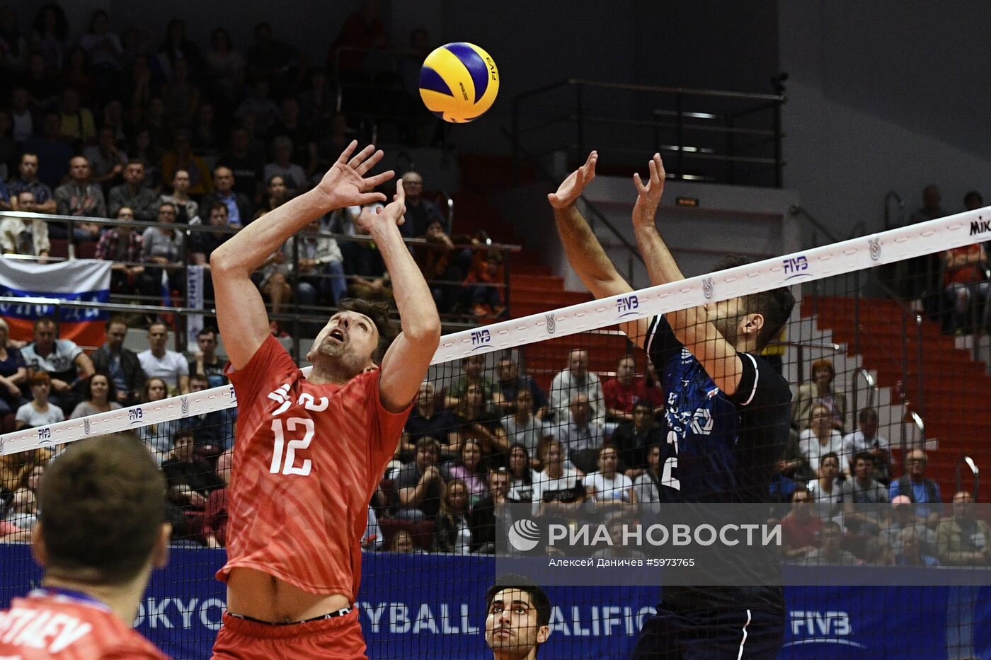 Волейбол. Мужчины. Олимпийский отбор. Матч Россия - Иран