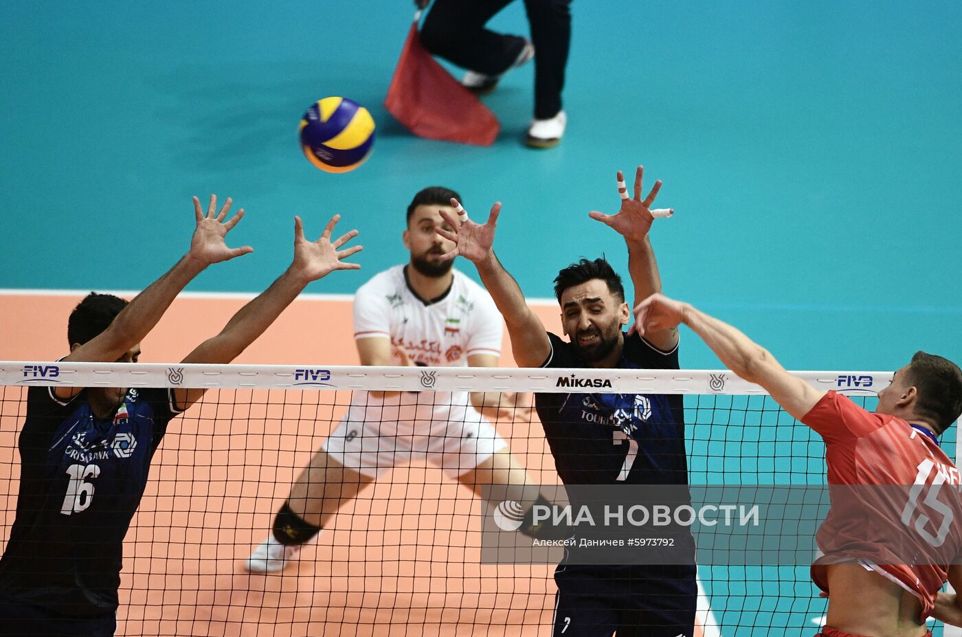 Волейбол. Мужчины. Олимпийский отбор. Матч Россия - Иран