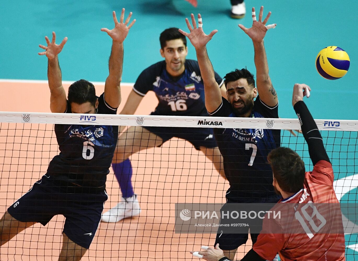 Волейбол. Мужчины. Олимпийский отбор. Матч Россия - Иран