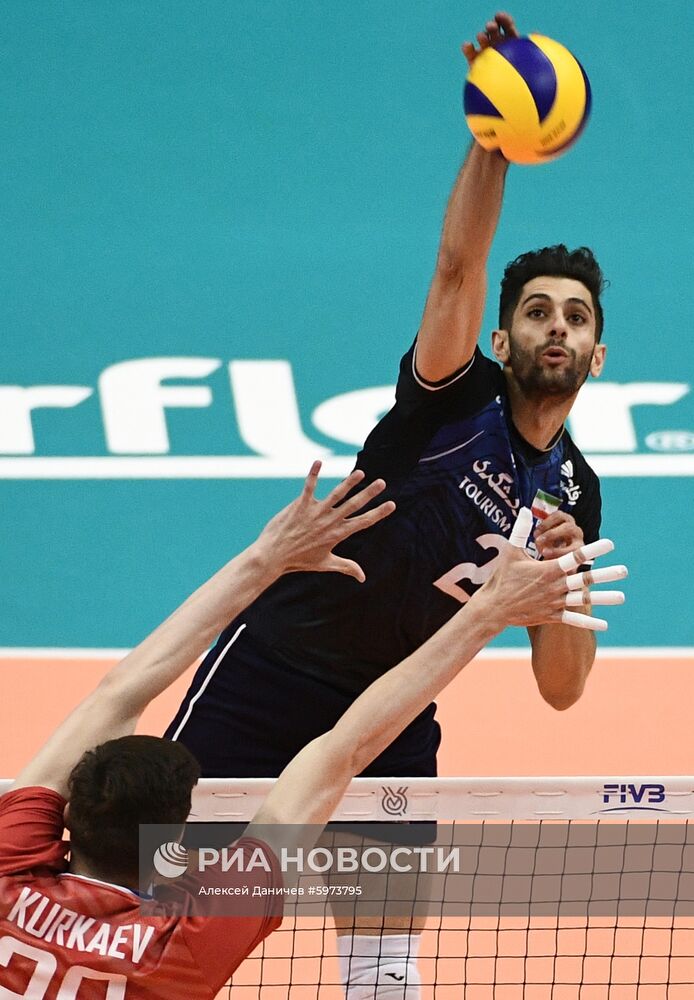 Волейбол. Мужчины. Олимпийский отбор. Матч Россия - Иран