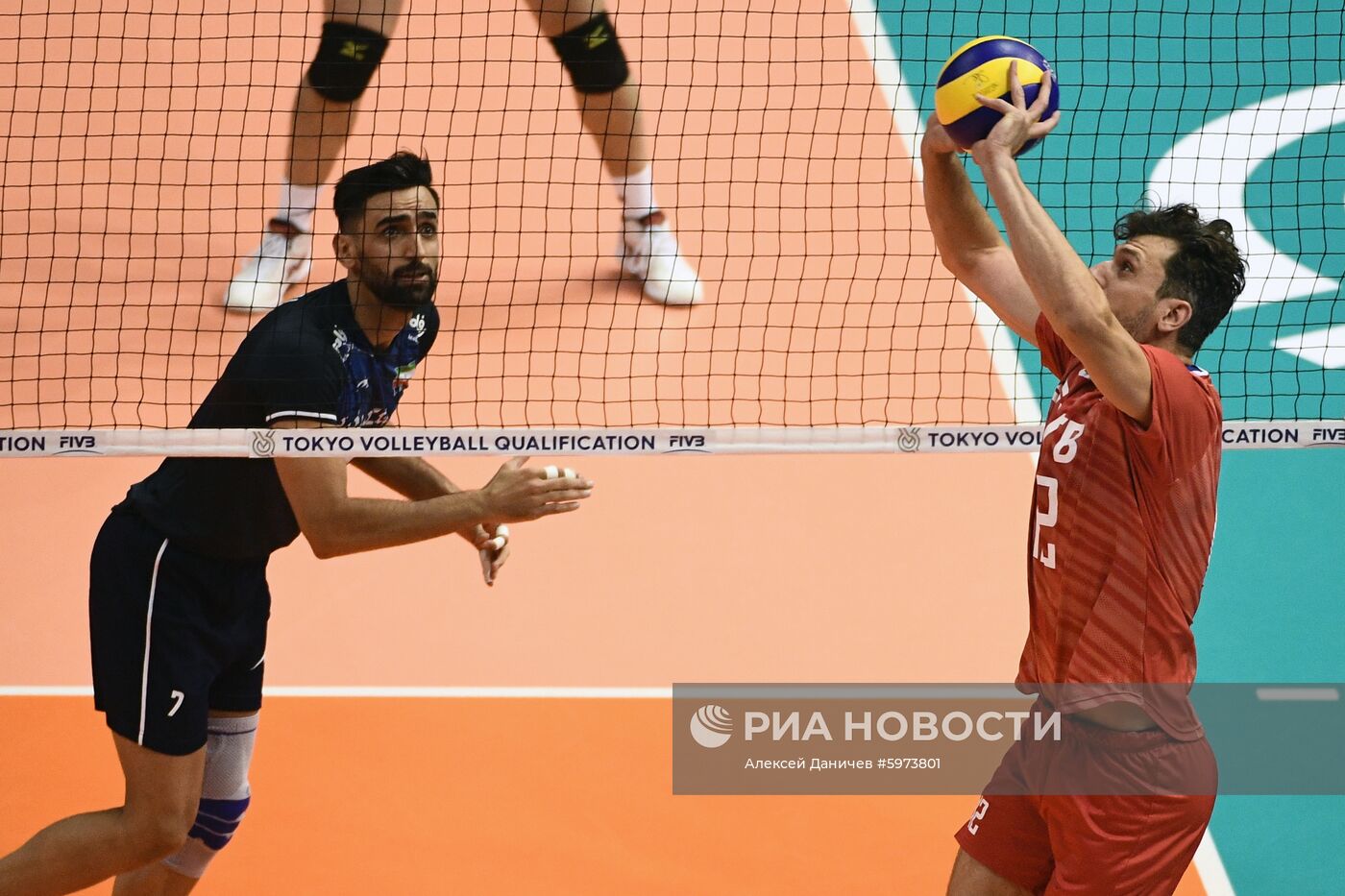 Волейбол. Мужчины. Олимпийский отбор. Матч Россия - Иран