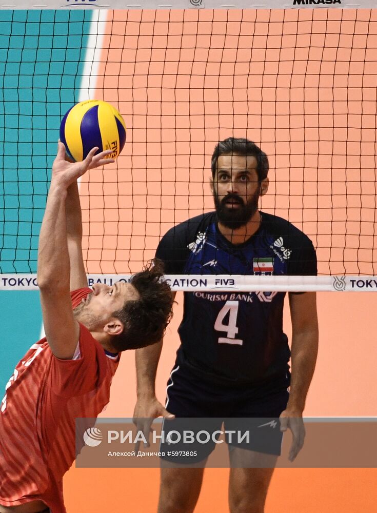 Волейбол. Мужчины. Олимпийский отбор. Матч Россия - Иран