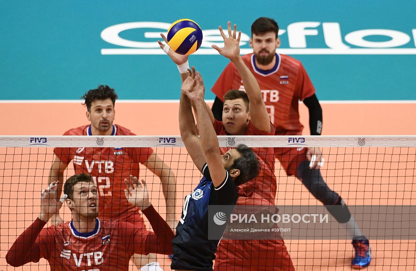 Волейбол. Мужчины. Олимпийский отбор. Матч Россия - Иран