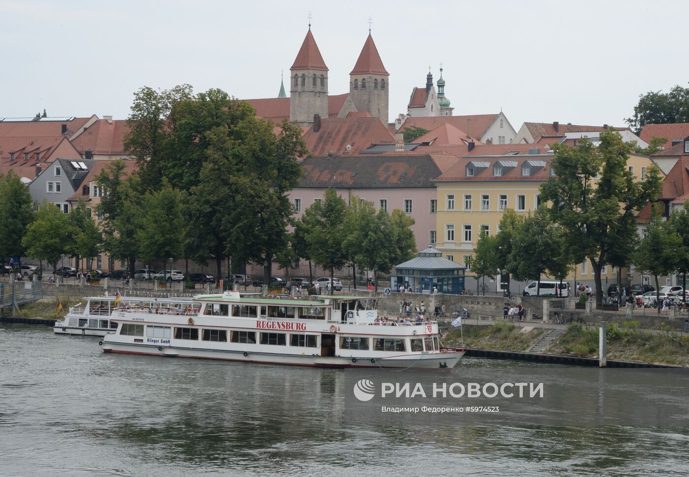 Река Дунай в Германии