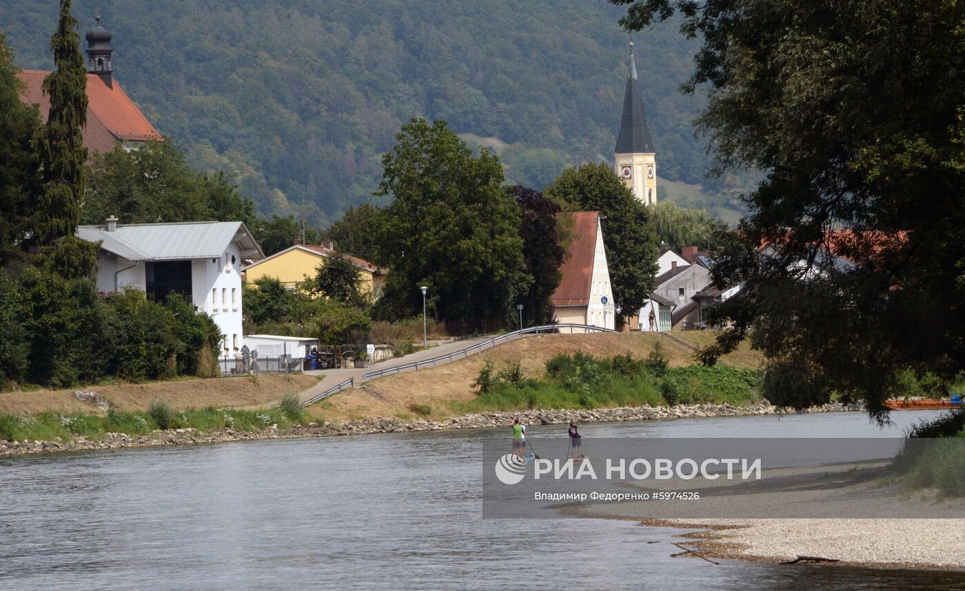 Река Дунай в Германии