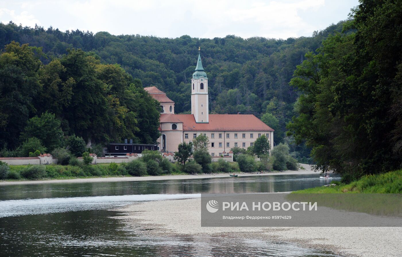 Река Дунай в Германии