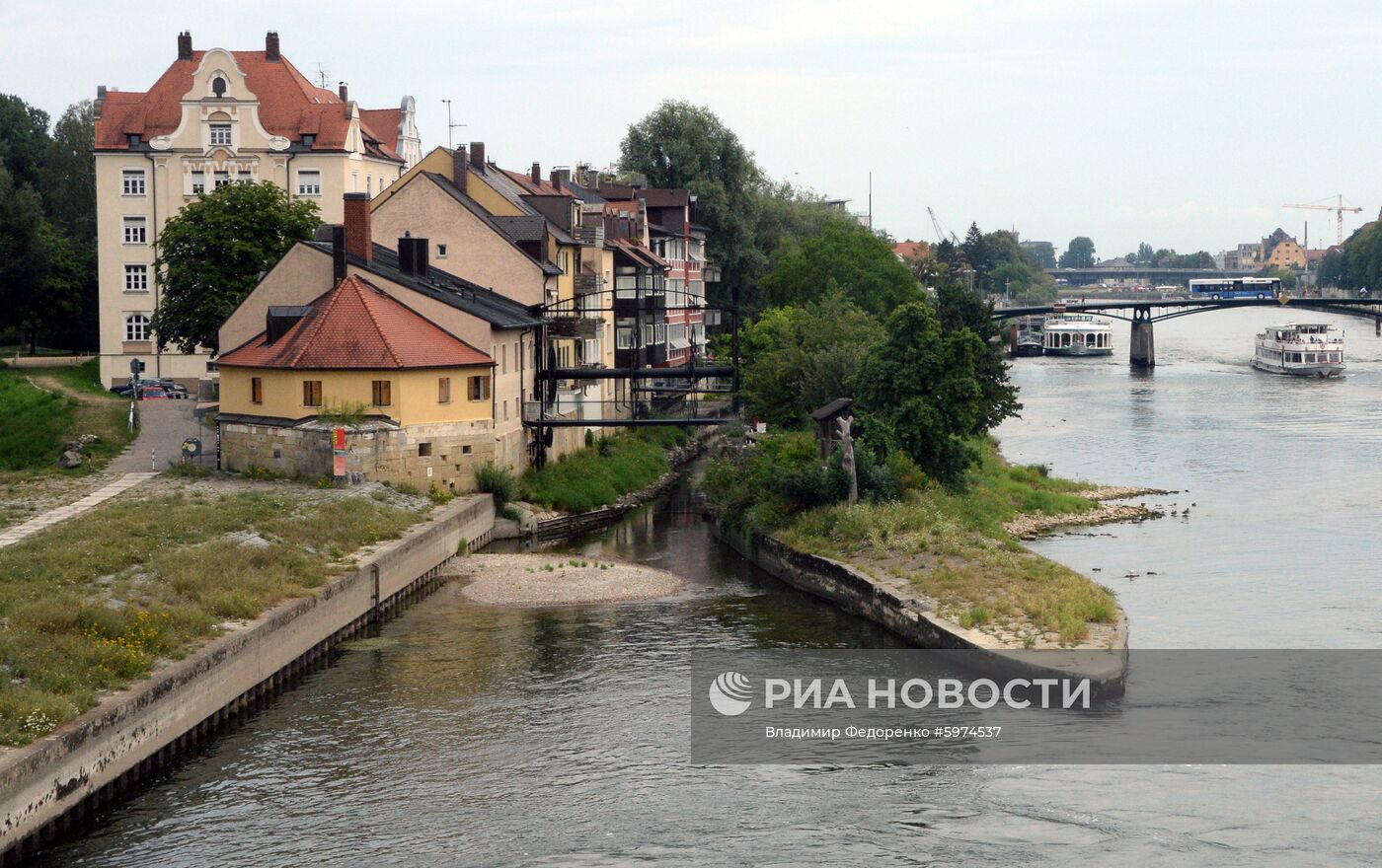 Река Дунай в Германии