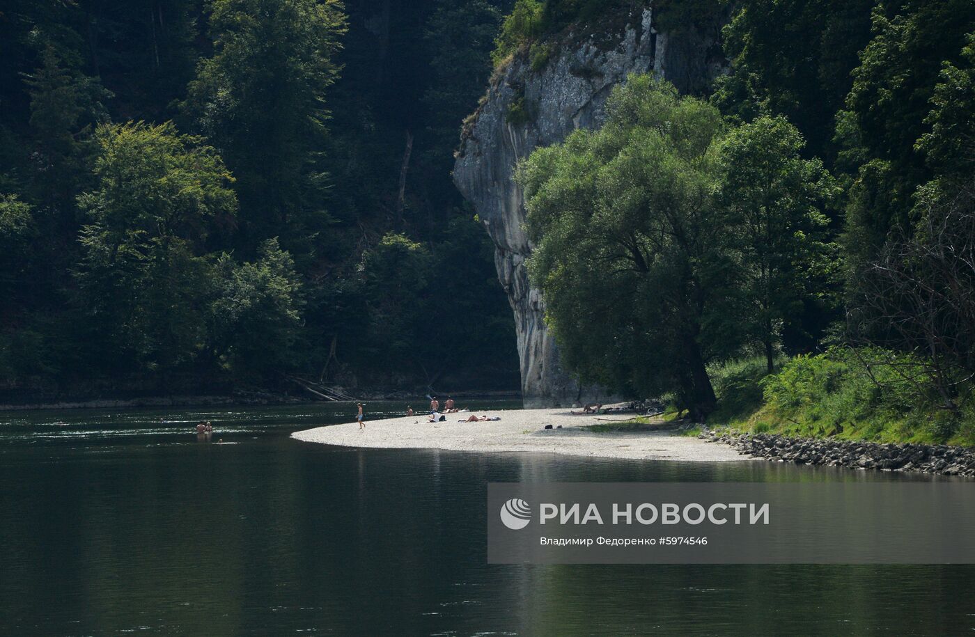 Река Дунай в Германии