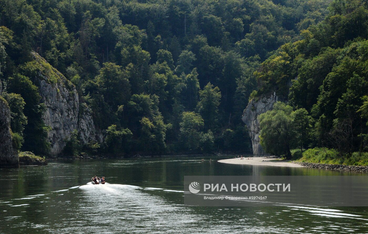 Река Дунай в Германии