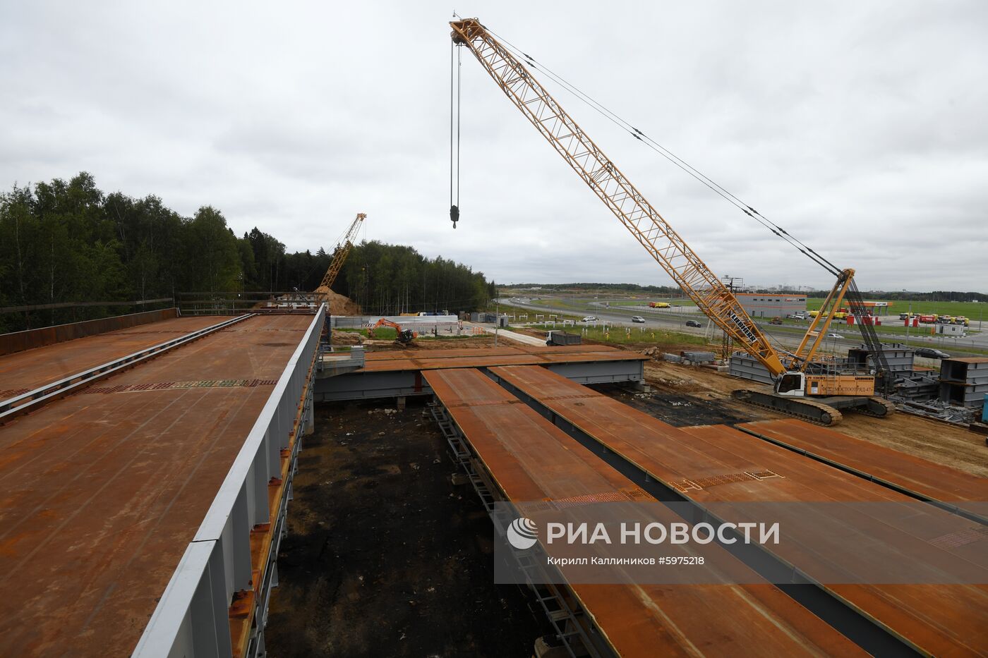Строительство ж/д к северному терминальному комплексу аэропорта  Шереметьево