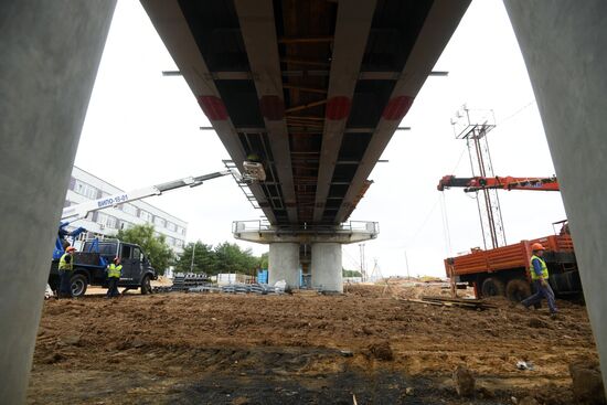 Строительство ж/д к северному терминальному комплексу аэропорта  Шереметьево