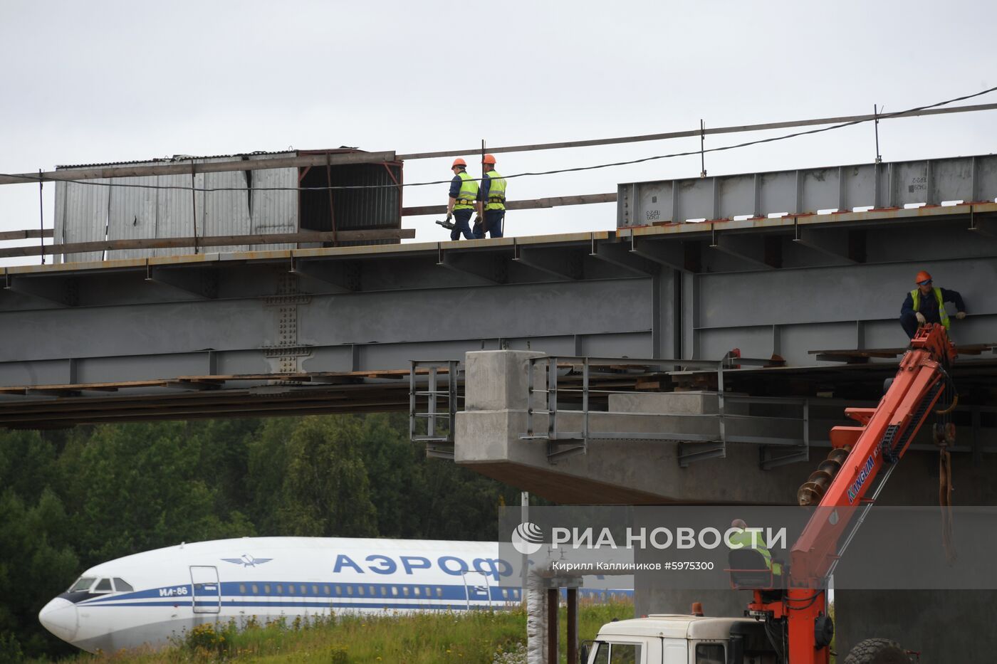 Строительство ж/д к северному терминальному комплексу аэропорта  Шереметьево
