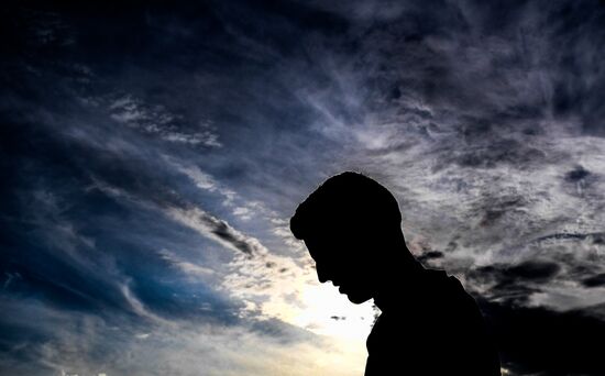 Футбол. Лига Европы. Тренировка ФК "Спартак"