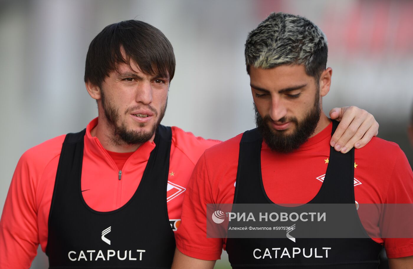 Футбол. Лига Европы. Тренировка ФК "Спартак"