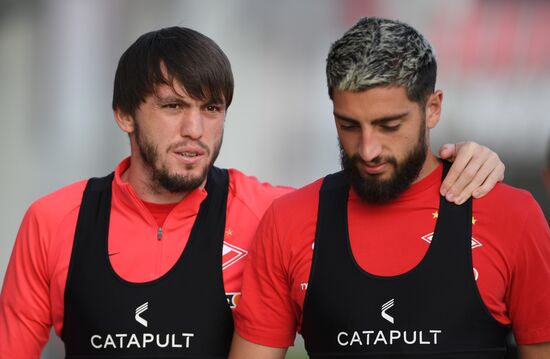 Футбол. Лига Европы. Тренировка ФК "Спартак"