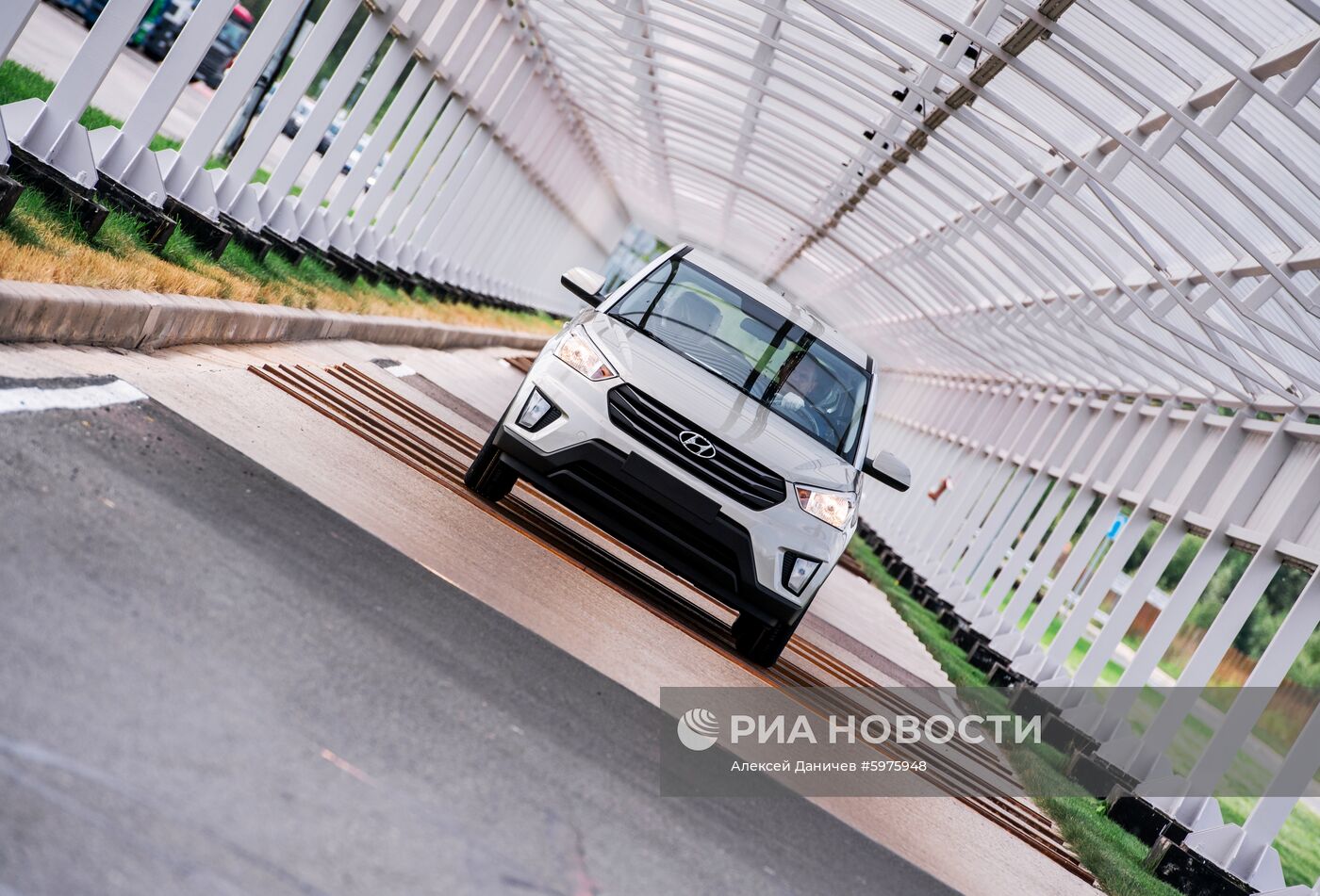 Производство автомобилей на заводе Hyundai