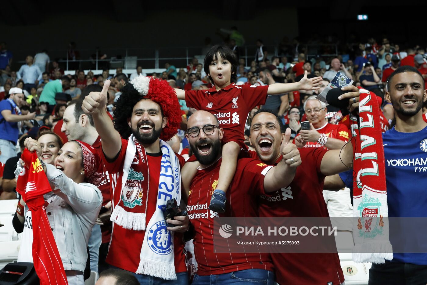 Футбол. Суперкубок УЕФА. Матч ФК "Ливерпуль" - ФК "Челси"