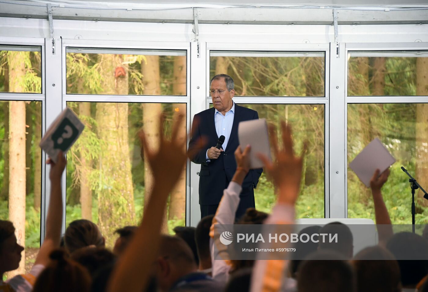 Глава МИД РФ С. Лавров посетил форум "Территория смыслов" 