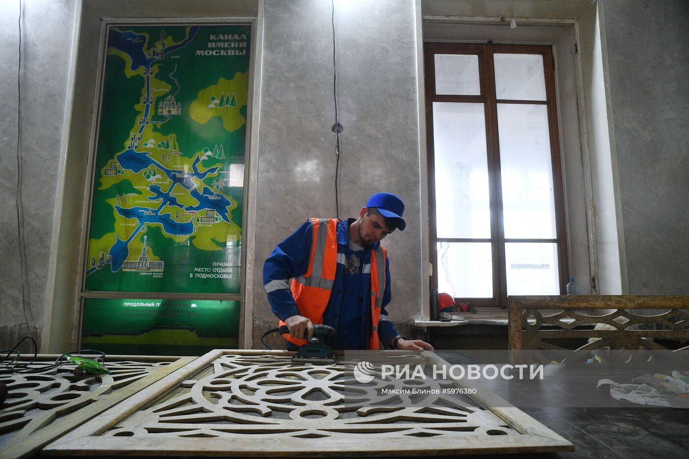 Реставрация Северного речного вокзала
