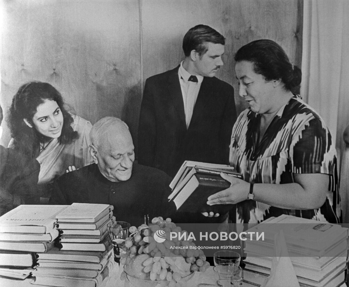 Визит президента Республики Индия В. В. Гири в СССР