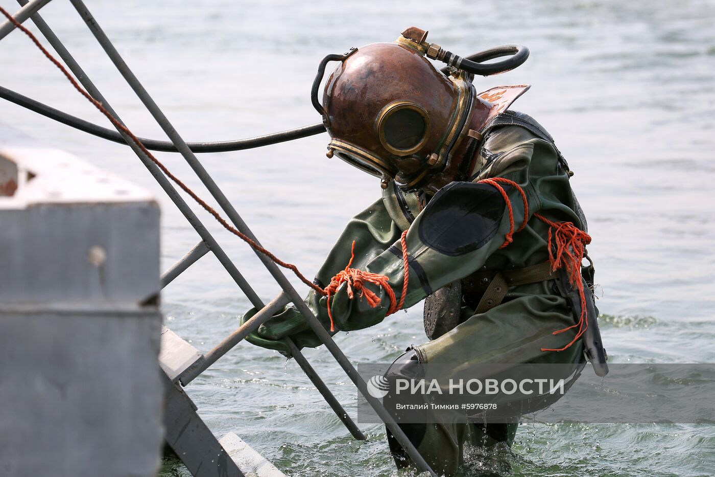 Учения  военнослужащих мостовых подразделений ЮВО