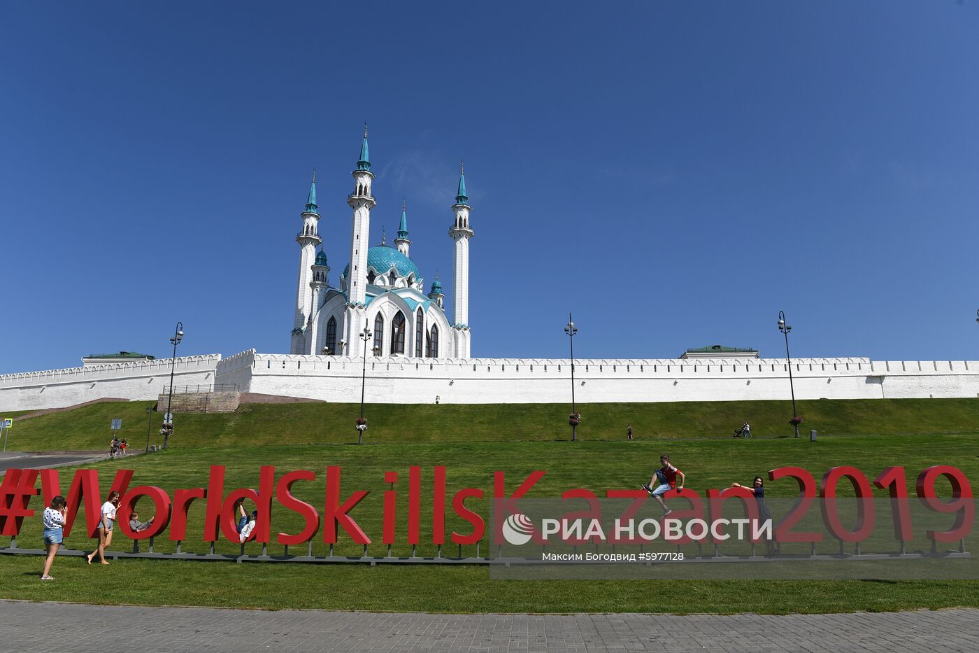 Подготовка к открытию чемпионата WorldSkills Kazan 