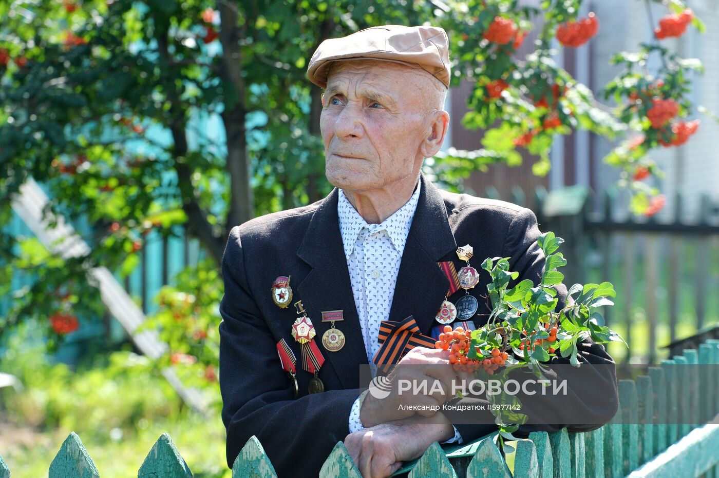 Ветеран Великой Отечественной войны И.В. Мещеряков