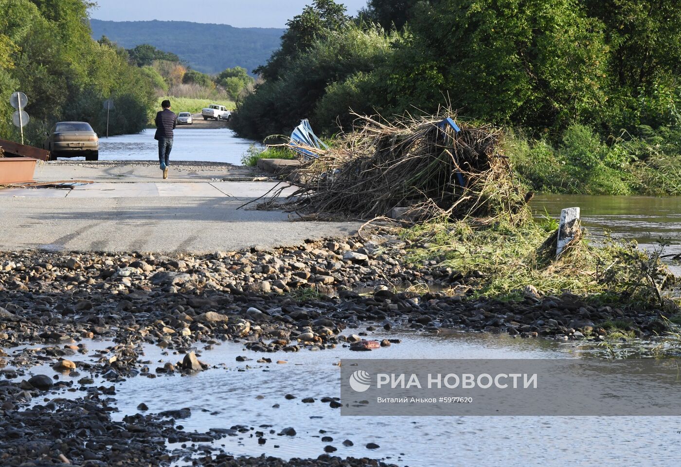 Последствия тайфуна "Кроса" в Приморском крае