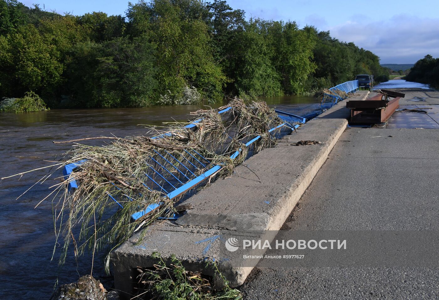 Последствия тайфуна "Кроса" в Приморском крае