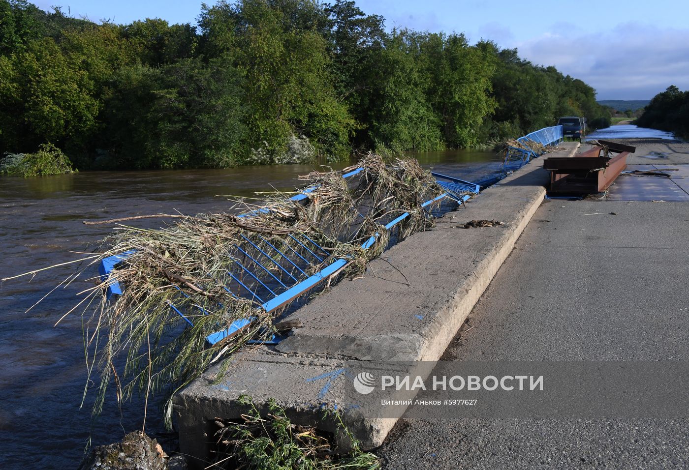Последствия тайфуна "Кроса" в Приморском крае