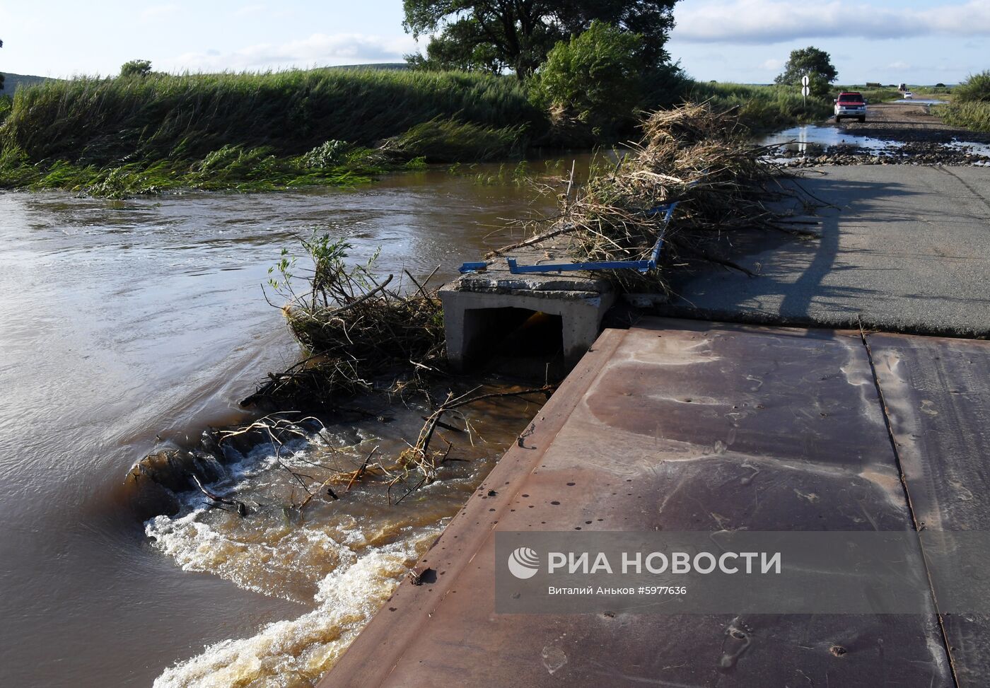 Последствия тайфуна "Кроса" в Приморском крае