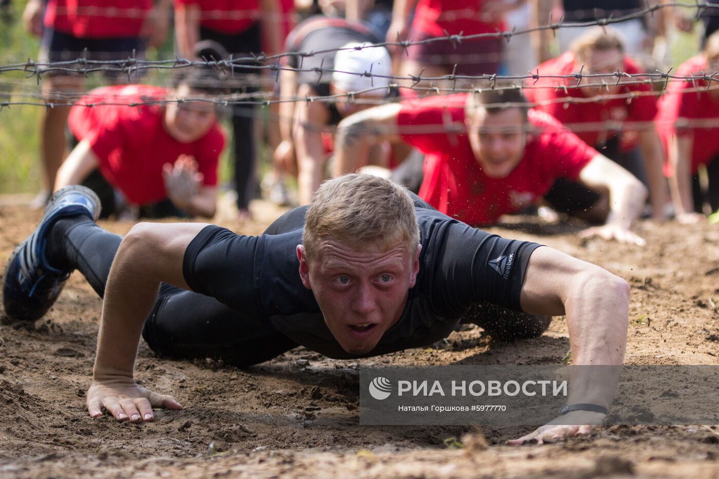 Экстремальный забег "Стальной характер" в  Тюмени