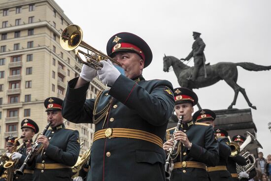 Закрытие программы "Военные оркестры в парках"