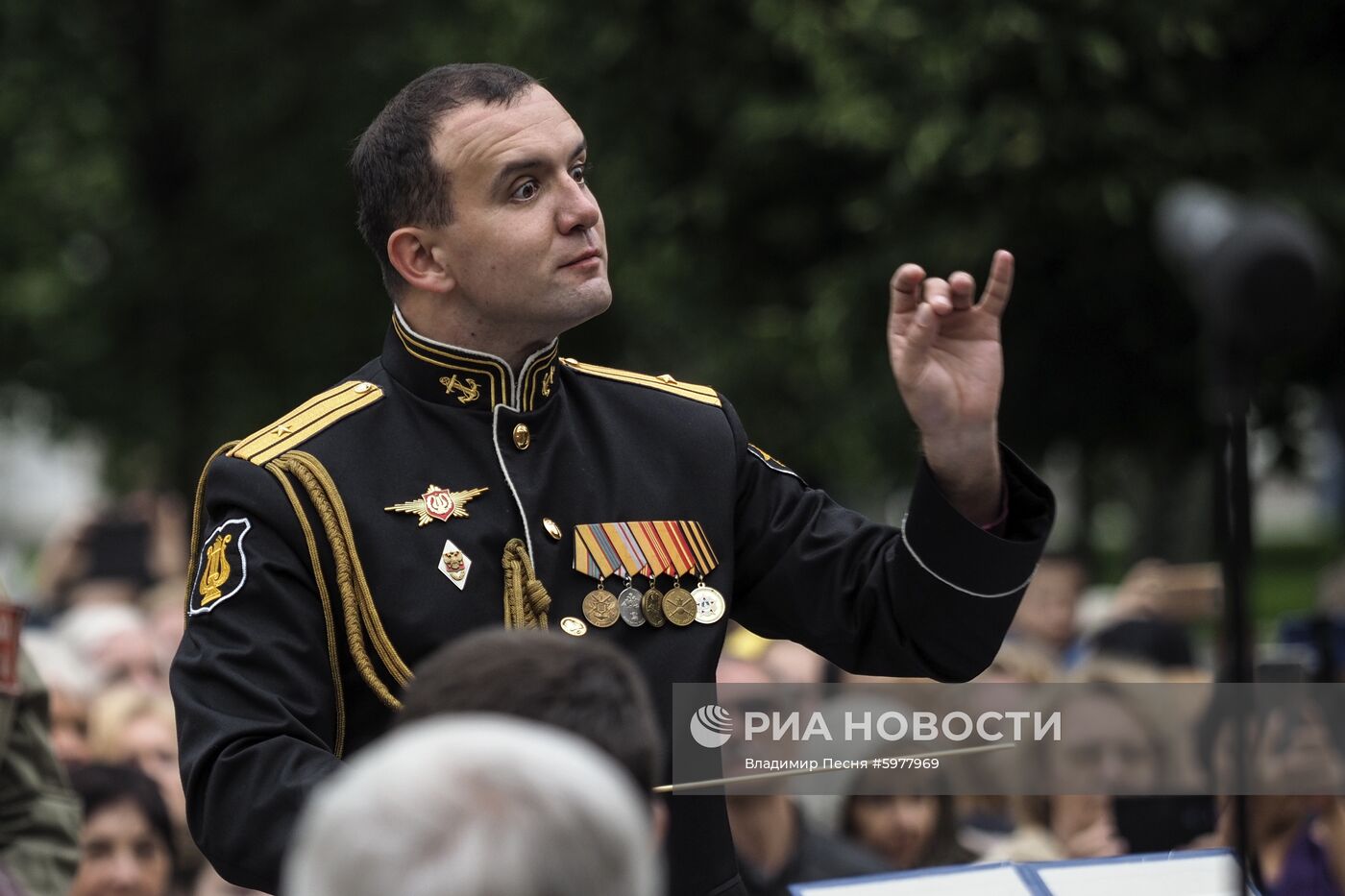 Закрытие программы "Военные оркестры в парках"