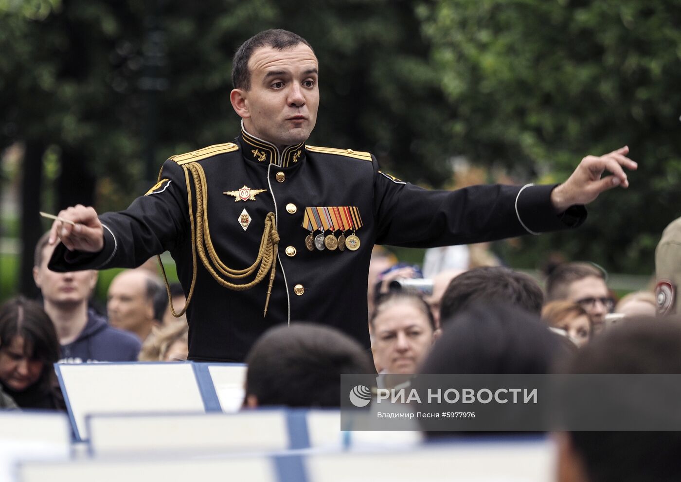 Закрытие программы "Военные оркестры в парках"