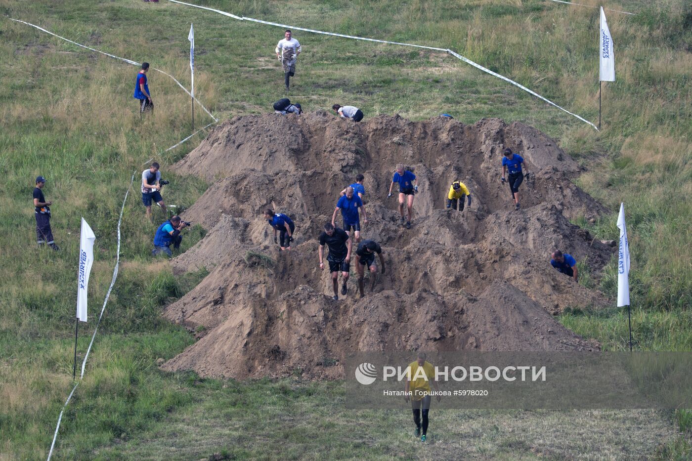 Экстремальный забег "Стальной характер" в  Тюмени