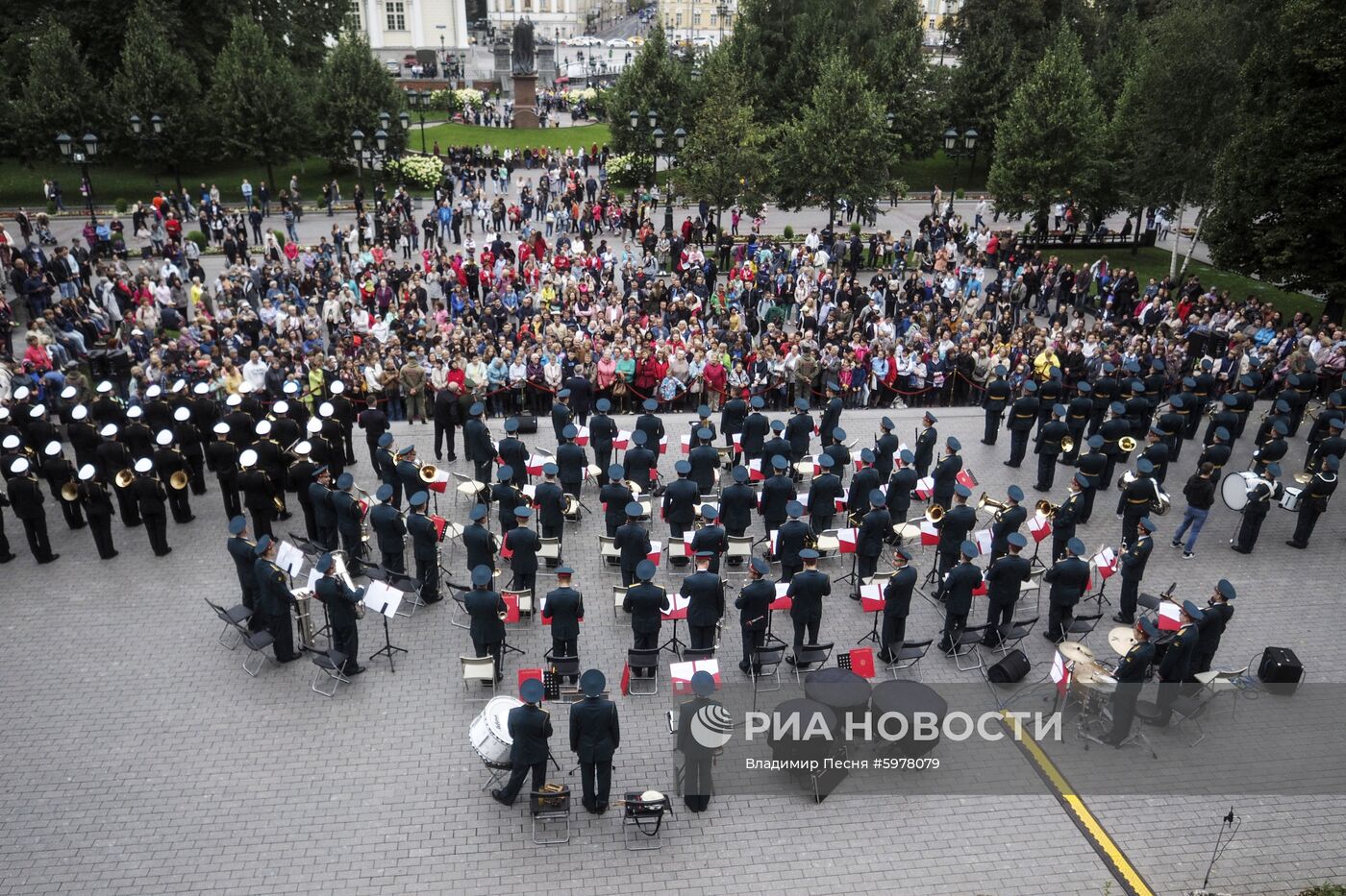 Закрытие программы "Военные оркестры в парках"