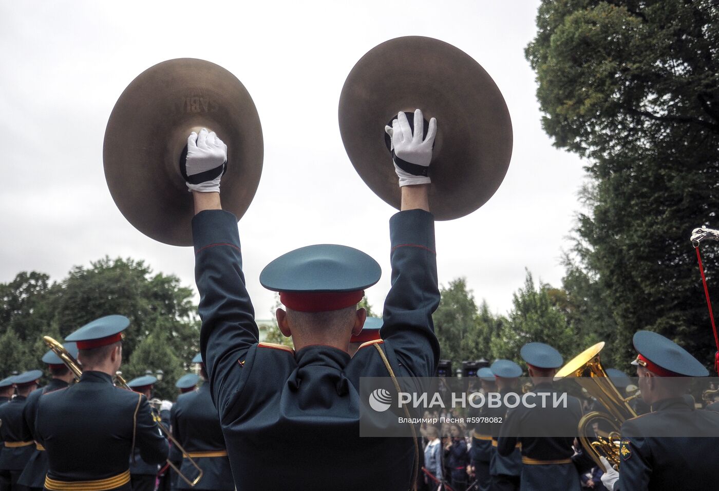 Закрытие программы "Военные оркестры в парках"