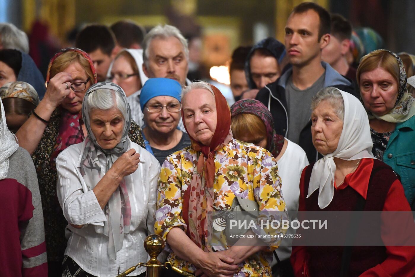 Всенощное бдение накануне праздника Преображения Господня