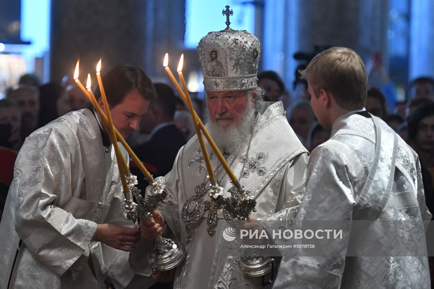 Всенощное бдение накануне праздника Преображения Господня