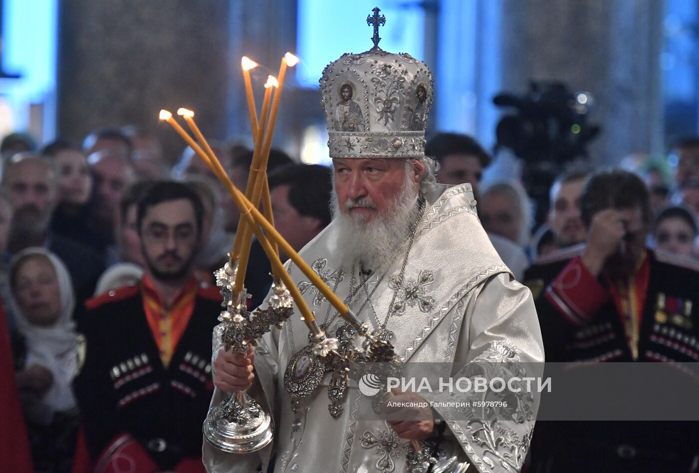 Всенощное бдение накануне праздника Преображения Господня