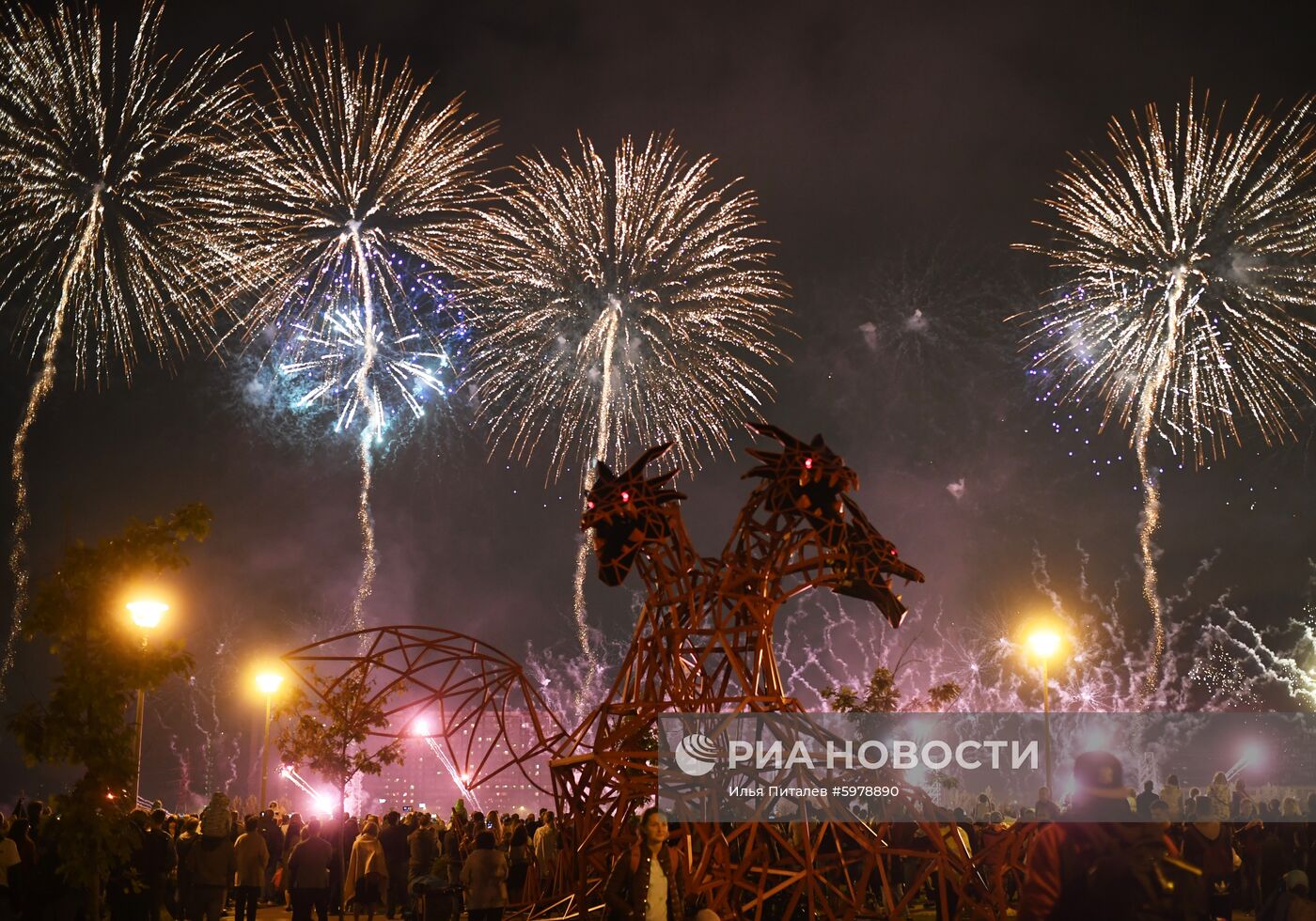 Фестиваль фейерверков "Ростех". День второй