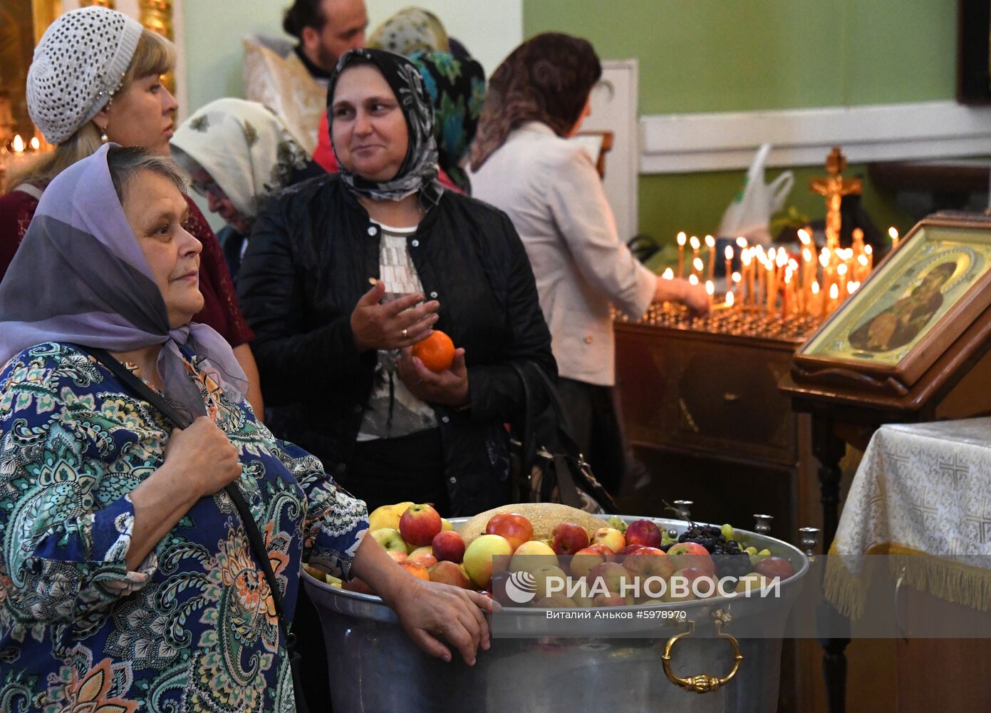 Праздник Преображения Господня в городах России