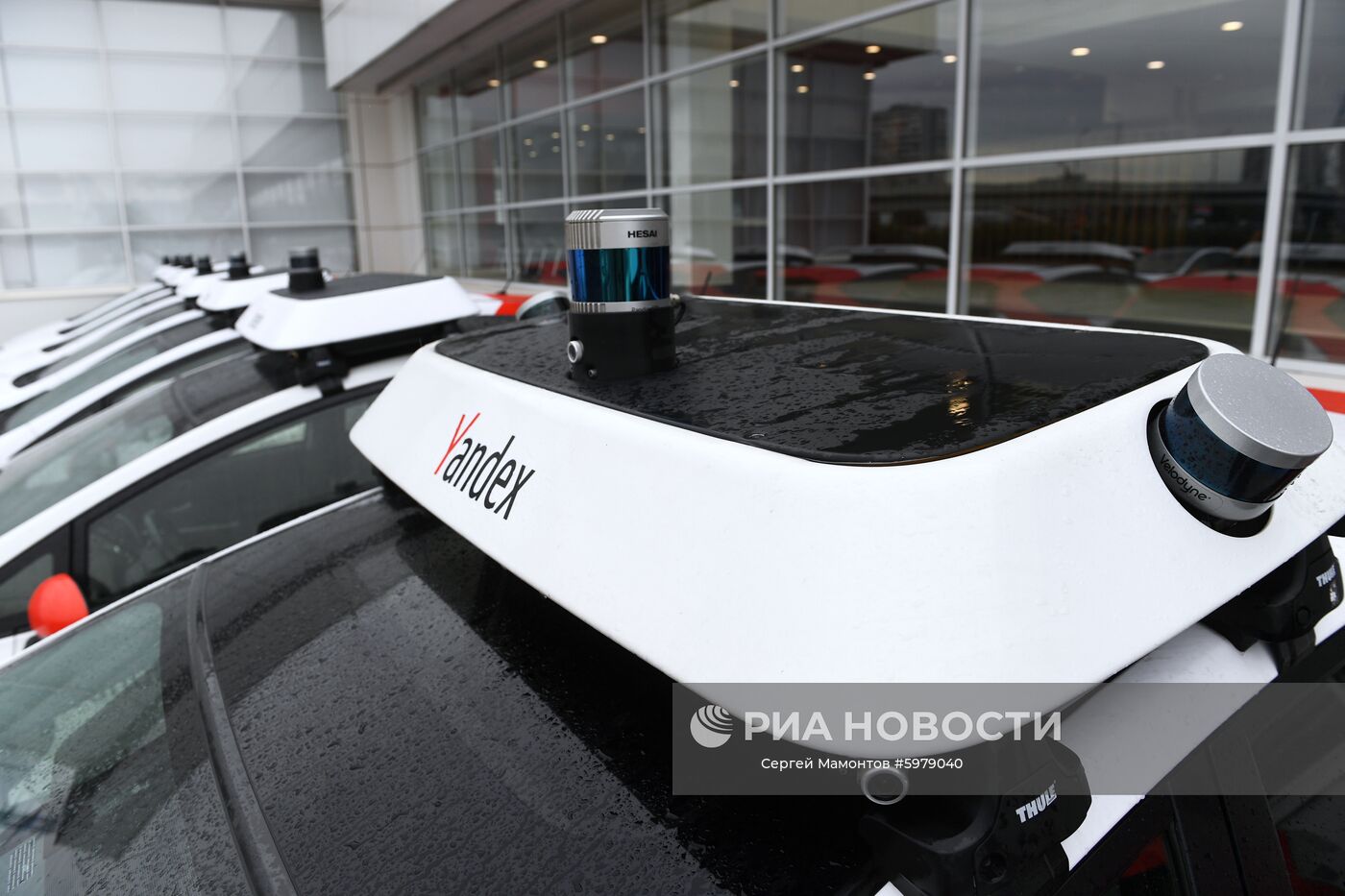 Тестирование беспилотного автомобиля "Яндекс" в Москве 