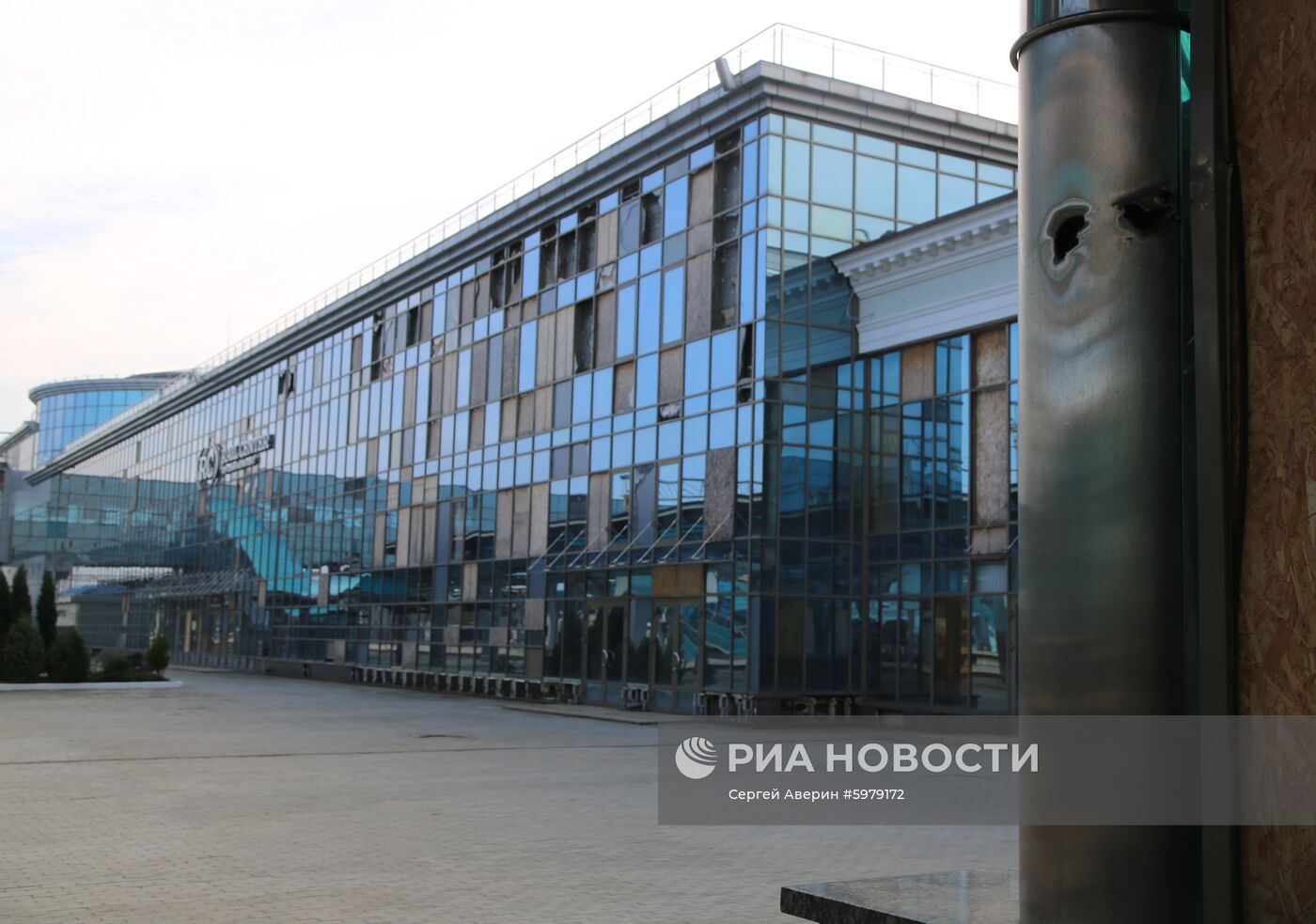 Возобновление движения пригородных  электричек в Донецке